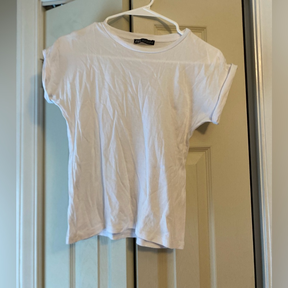 Zara Classic White Tee